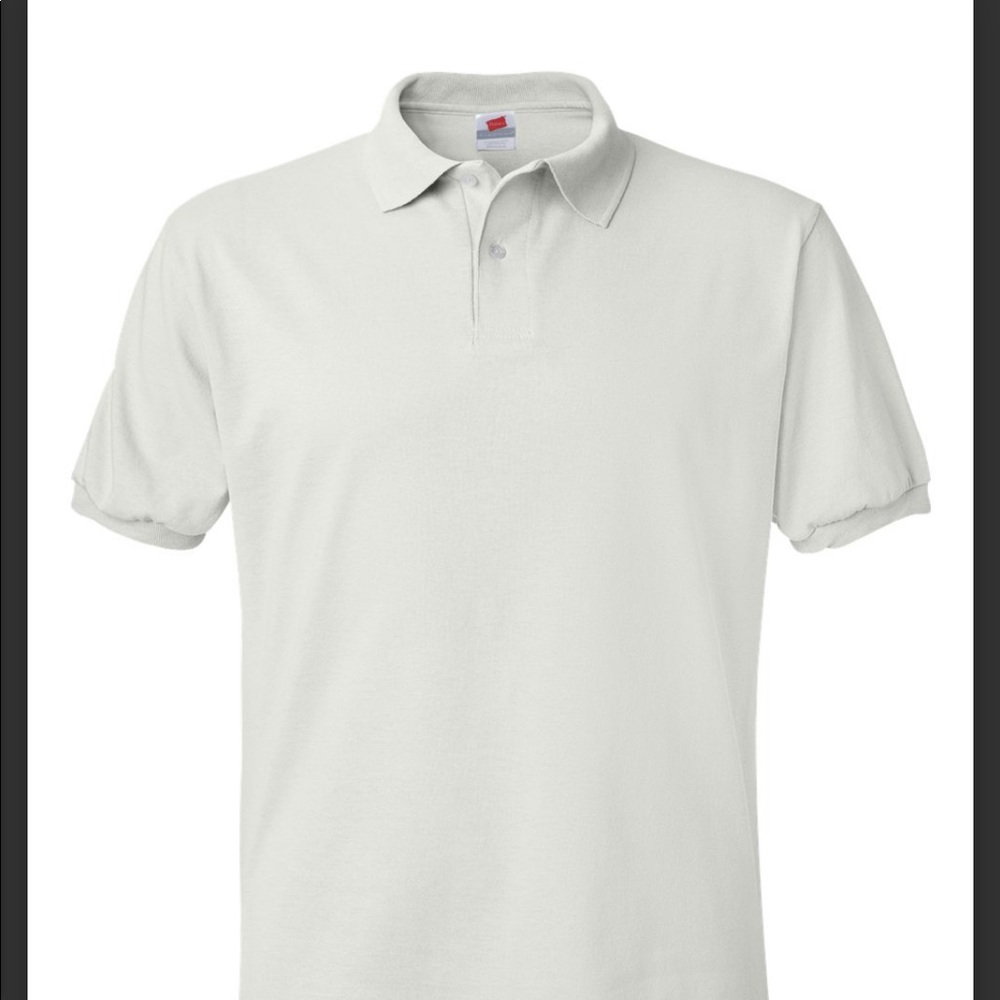 Hanes Ecosmart Jersey Polo Shirt
